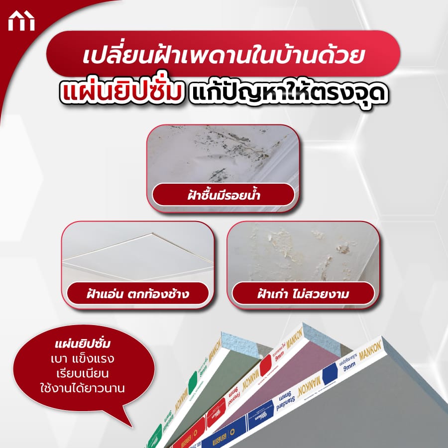 แผ่นยิปซั่ม