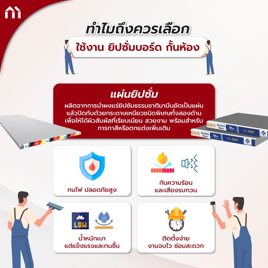 ยิปซั่มบอร์ด